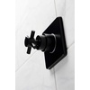 image:imageKingston KS3040DX SingleHandle ThreeWay Diverter Valve Matte Black
