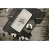 image:imageKingston KTK100MBP Toilet Supply Kit Matte BlackPolished Nickel