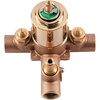 image:imageKingston KB36320V Tub and Shower Valve with Diverter Polished Brass