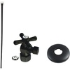 image:imageKingston KTK100MBP Toilet Supply Kit Matte BlackMatte Black