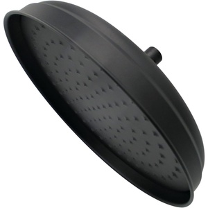 image:imageKingston K125A0 10 Round Raindrop Brass Shower Head Matte BlackMatte Black
