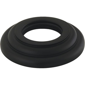image:imageKingston K158F1 Round Shower Arm Flange Polished ChromeMatte Black