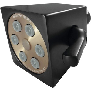 image:imageKingston K230A8 Square Jet Spray Brass Shower Head Brushed NickelMatte Black