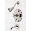 image:imageKingston KB36360AL Balanced Tub amp Shower Faucet Polished NickelPolished Nickel