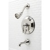 image:imageKingston KB36360AL Balanced Tub amp Shower Faucet Polished NickelPolished Nickel