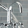 image:imageKingston AE8401DX DeckMount Clawfoot Tub Faucet Polished ChromePolished Chrome