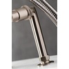 image:imageKingston Brass AE8107DL Deck Mount Tub Filler with Hand Shower Brushed BrassBrushed Nickel