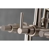 image:imageKingston Brass AE8107DL Deck Mount Tub Filler with Hand Shower Brushed BrassBrushed Nickel