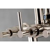 image:imageKingston Brass AE8107DL Deck Mount Tub Filler with Hand Shower Brushed BrassPolished Nickel