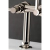 image:imageKingston Brass AE8107DL Deck Mount Tub Filler with Hand Shower Brushed BrassPolished Nickel