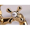 image:imageKingston KS267PN DeckMount Clawfoot Tub Faucet Polished NickelPolished Brass