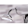 image:imageKingston KS267PN DeckMount Clawfoot Tub Faucet Polished NickelPolished Chrome