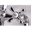 image:imageKingston KS267PN DeckMount Clawfoot Tub Faucet Polished NickelPolished Chrome