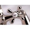 image:imageKingston KS267PN DeckMount Clawfoot Tub Faucet Polished NickelPolished Nickel