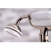 image:imageKingston KS267PN DeckMount Clawfoot Tub Faucet Polished NickelPolished Nickel