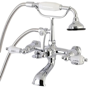 image:imageKingston Brass AE207T8 Vintage Tub Faucet 7 Brushed NickelPolished Chrome