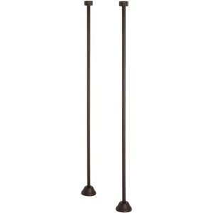 image:imageKingston CC481 Straight Bath Supply Polished ChromeOil Rubbed Bronze