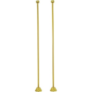 image:imageKingston CC481 Straight Bath Supply Polished ChromePolished Brass