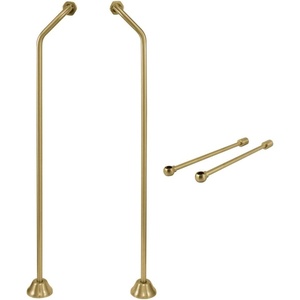 image:imageKingston CCK477 Double Offset Supply Line Brushed Brass