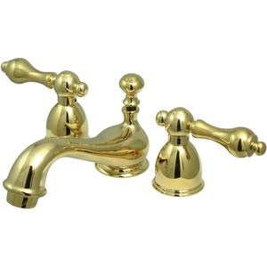 image:imageKingston KS3958AL MiniWidespread Bathroom Faucet Brushed NickelPolished Brass