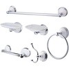 image:imageKingston Brass BAK1110C2 Victorian Bathroom Accessory Package Polished ChromeBAK1110C2