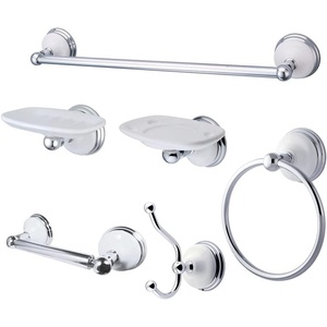 image:imageKingston Brass BAK1110C2 Victorian Bathroom Accessory Package Polished ChromeBAK1110C2