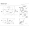 image:imageKingston VTOV633024 Oval Double Ended Freestanding Tub Glossy White