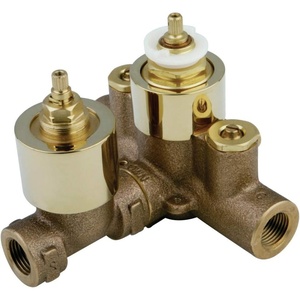 image:imageKingston Brass KS36350V Thermostatic Valve With Volume Control Oil Rubbed BronzePolished Brass