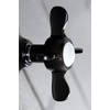 image:imageKingston Brass KS3030BEX 3Way Diverter Valve with Trim Kit Matte Black