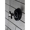 image:imageKingston Brass KS3030BEX 3Way Diverter Valve with Trim Kit Matte Black