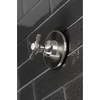 image:imageKingston Brass KS3038BEX 3Way Diverter Valve with Trim Kit Brushed Nickel