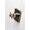 image:imageKingston Brass KS3042DX Concord 3Way Diverter Valve with Trim Kit Polished Brass