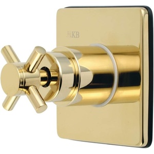 image:imageKingston Brass KS3042DX Concord 3Way Diverter Valve with Trim Kit Polished Brass