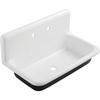 image:imageKingston GCLWS362019 Cast Iron Wall Mount Utility SinkWhite